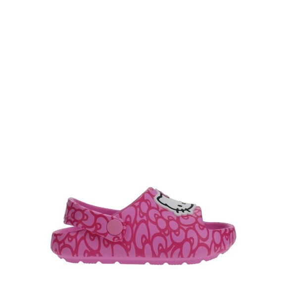 Toddler Girls Hello Kitty License Slide Sandals, Size 9/10, Slip-On, Pink EVA - Picture 3 of 7
